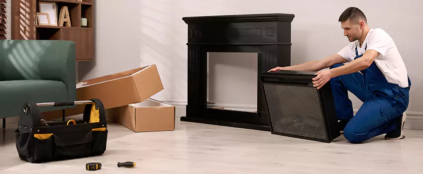 Old Rusted Metal Fireplace Repair And Replacement in Johnson City, TN